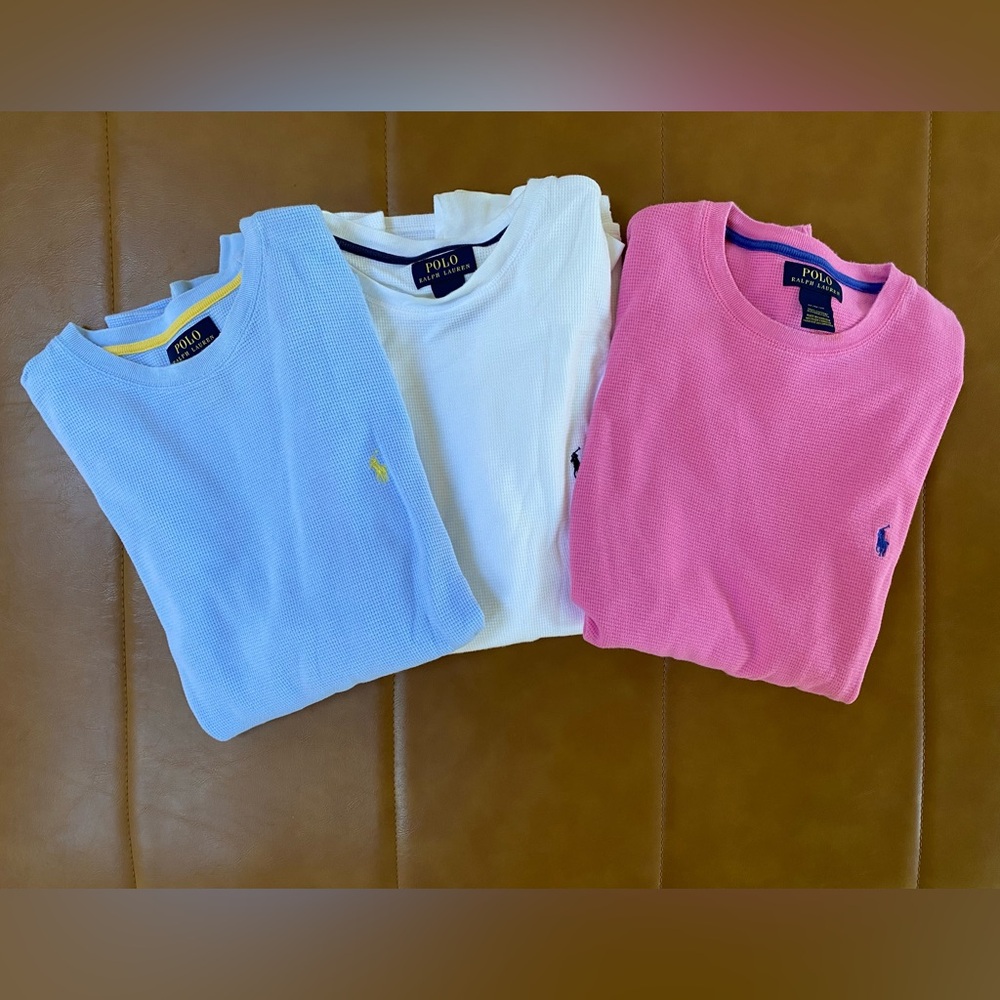 x3 Polo Ralph Lauren Men’s Thermals